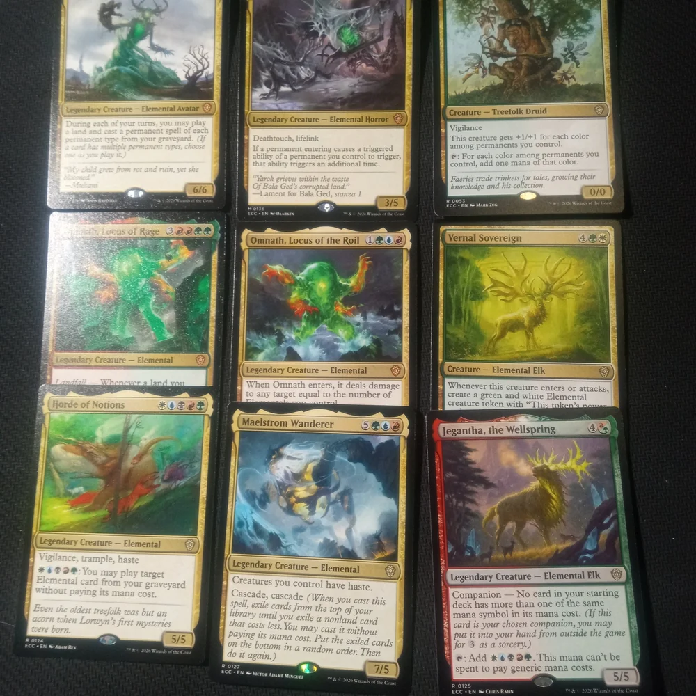 OPEN - MTG Lorwyn Eclipsed Dance of the Elements Commander Deck - OPEN